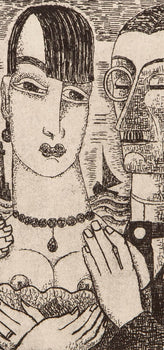 Marcel Gromaire, Composition, Vers Un Monde Volage, Etching