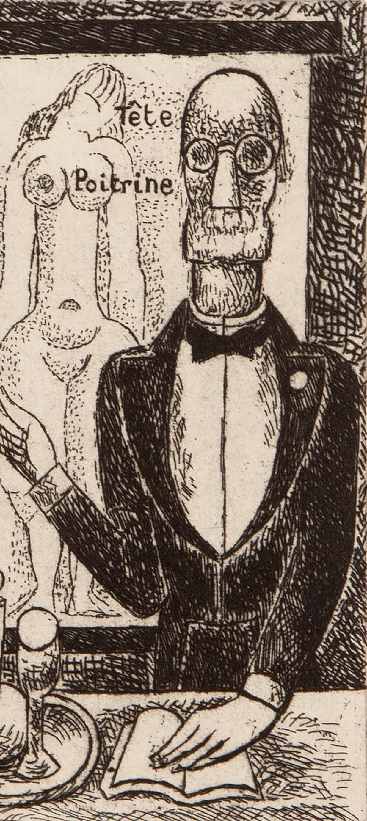 Marcel Gromaire, Composition, Vers Un Monde Volage, Etching