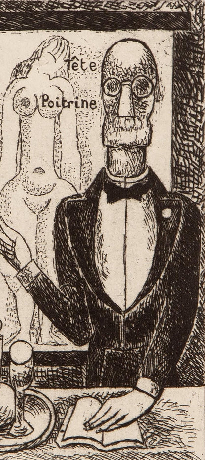 Marcel Gromaire, Composition, Vers Un Monde Volage, Etching