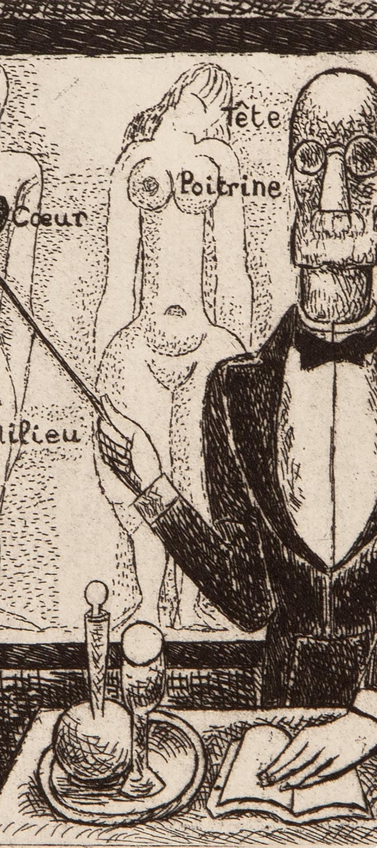 Marcel Gromaire, Composition, Vers Un Monde Volage, Etching