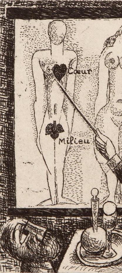 Marcel Gromaire, Composition, Vers Un Monde Volage, Etching