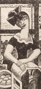 Marcel Gromaire, Composition, Vers Un Monde Volage, Etching