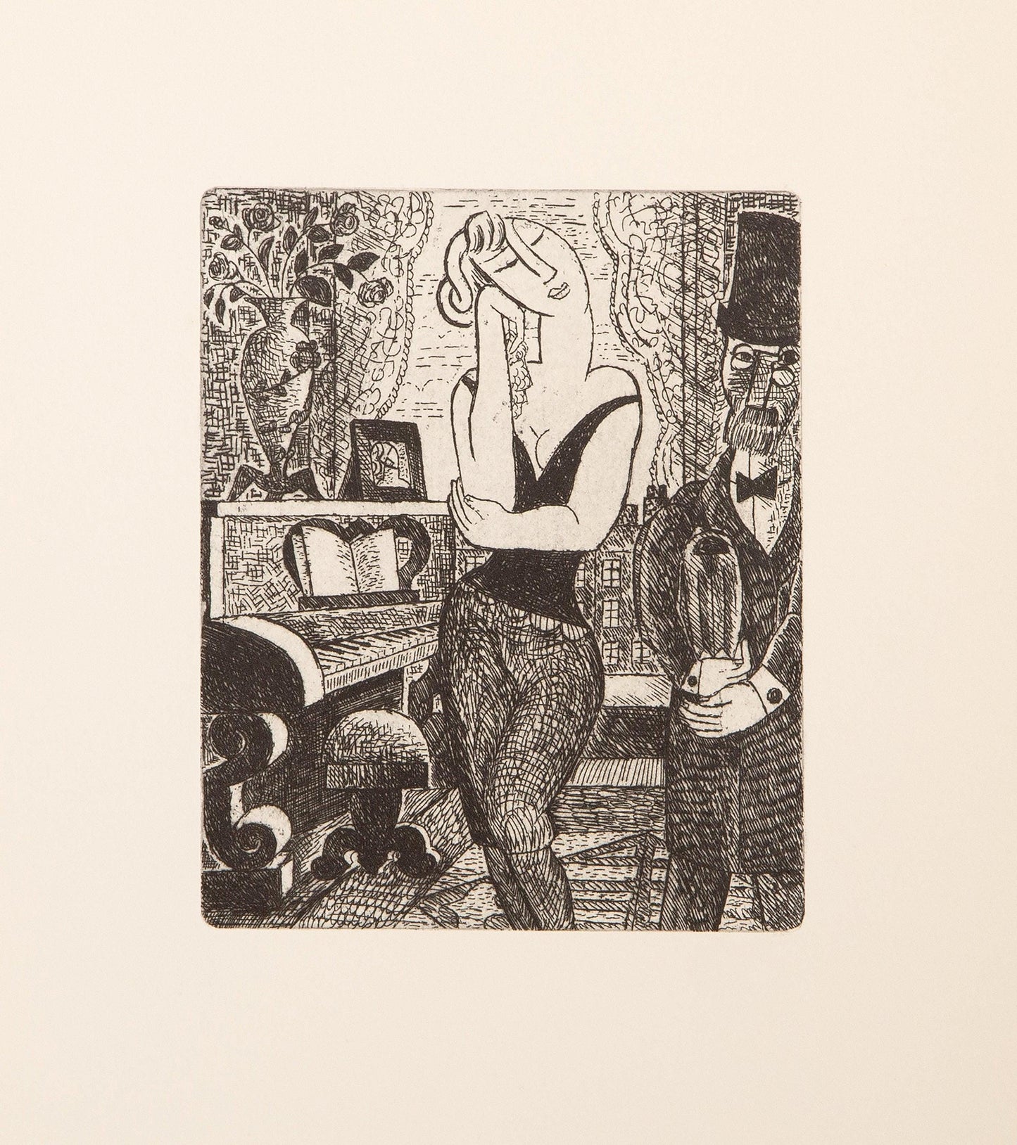 Marcel Gromaire, Composition, Vers Un Monde Volage, Etching