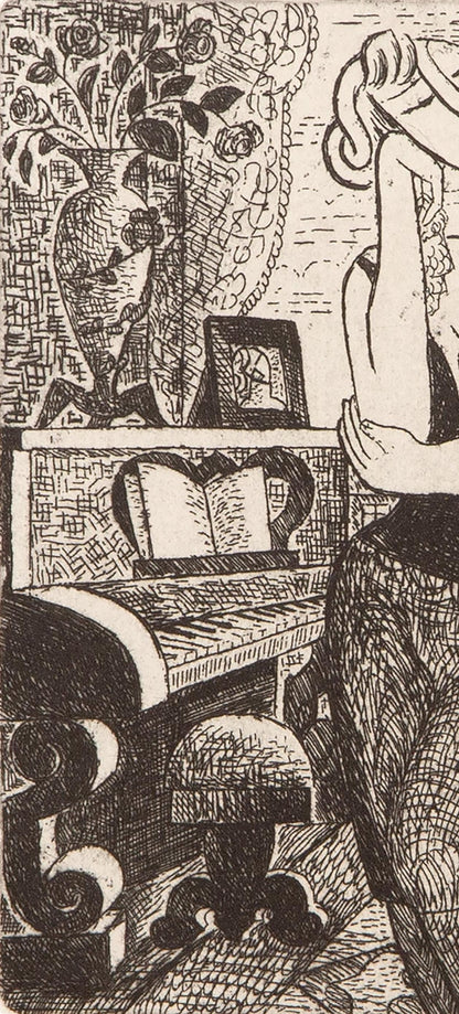 Marcel Gromaire, Composition, Vers Un Monde Volage, Etching