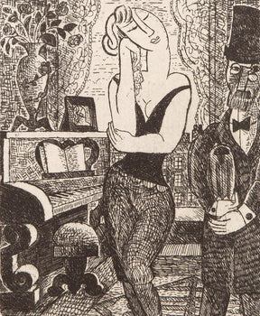 Marcel Gromaire, Composition, Vers Un Monde Volage, Etching