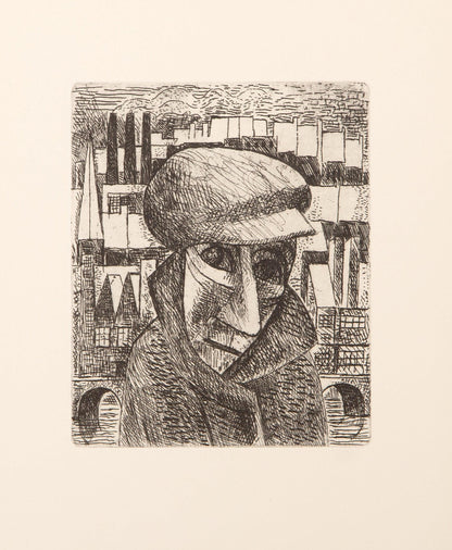 Marcel Gromaire, Composition, Vers Un Monde Volage, Etching