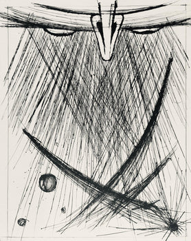 Bernard Buffet, Composition (Reinz 208-222), Voyages Fantastiques, Etching