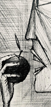 Bernard Buffet, Composition (Reinz 208-222), Voyages Fantastiques, Etching