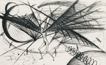 Bernard Buffet, Composition (Reinz 208-222), Voyages Fantastiques, Etching