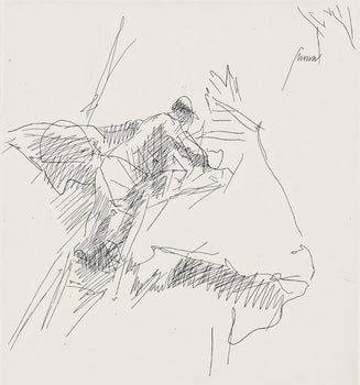 Jacques Villon, Composition (Ginestet/Pouillon 42-64), Hsiode, Les Travaux Et Les Jours, Etching