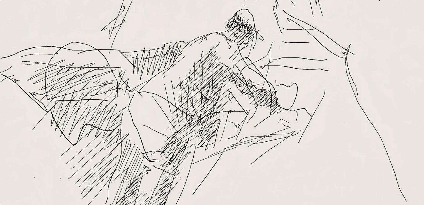 Jacques Villon, Composition (Ginestet/Pouillon 42-64), Hsiode, Les Travaux Et Les Jours, Etching