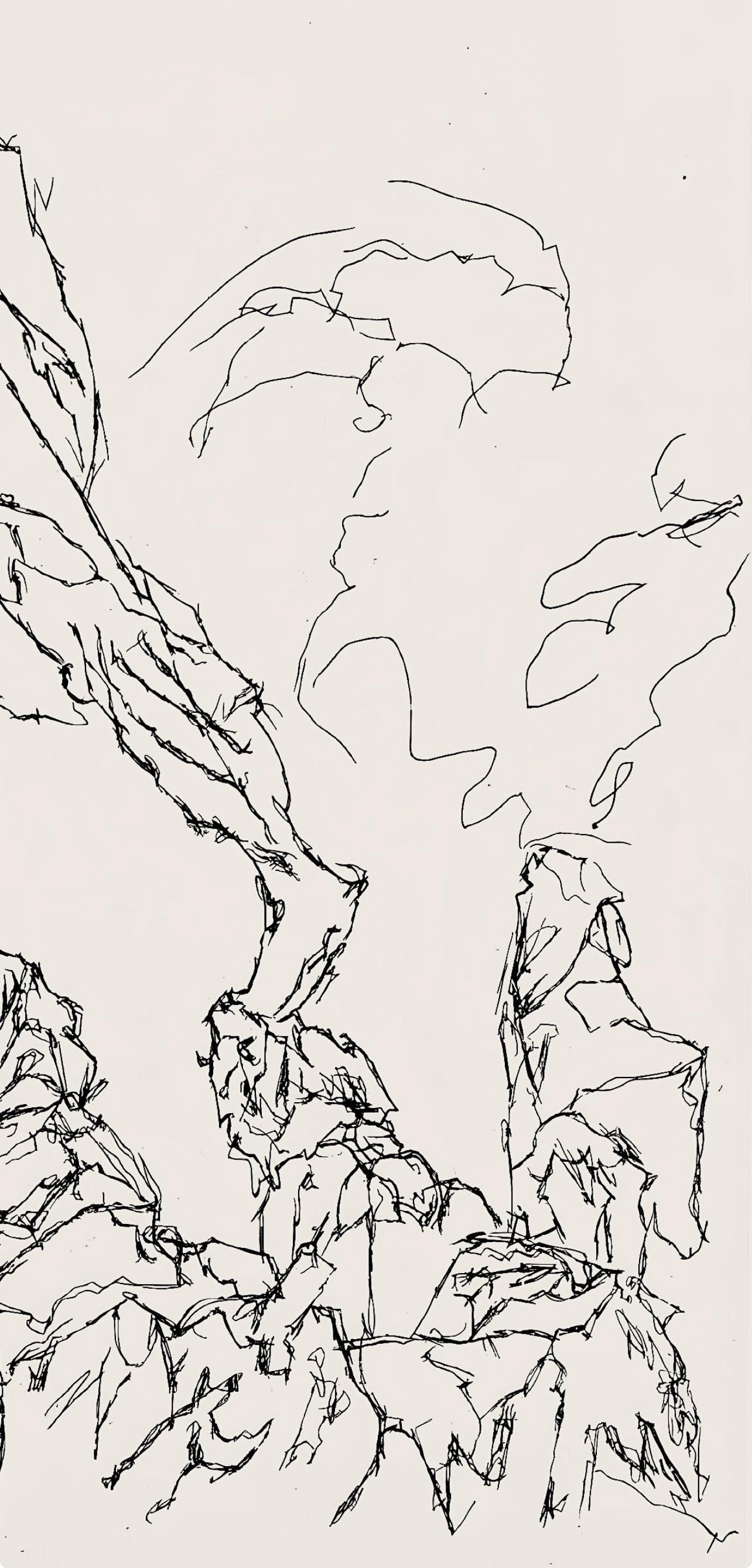 Jacques Villon, Composition (Ginestet/Pouillon 42-64), Hsiode, Les Travaux Et Les Jours, Etching