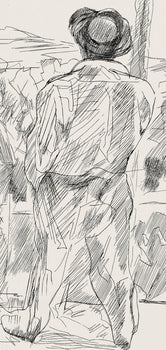 Jacques Villon, Composition (Ginestet/Pouillon 42-64), Hsiode, Les Travaux Et Les Jours, Etching