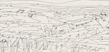 Jacques Villon, Composition (Ginestet/Pouillon 42-64), Hsiode, Les Travaux Et Les Jours, Etching
