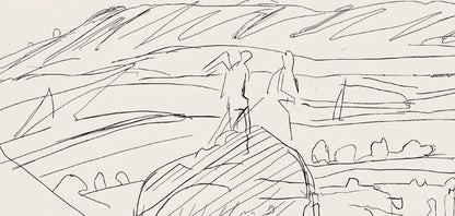 Jacques Villon, Composition (Ginestet/Pouillon 42-64), Hsiode, Les Travaux Et Les Jours, Etching