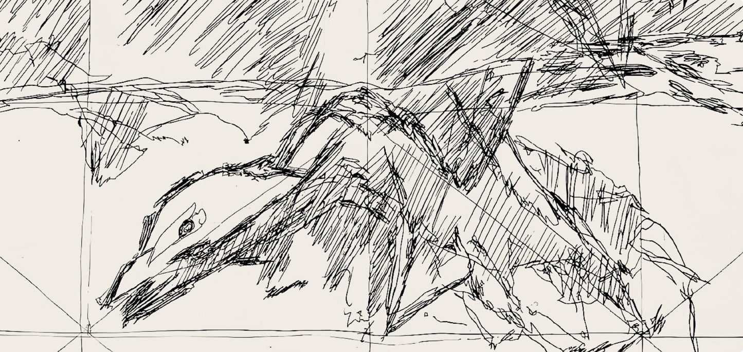 Jacques Villon, Composition (Ginestet/Pouillon 42-64), Hsiode, Les Travaux Et Les Jours, Etching