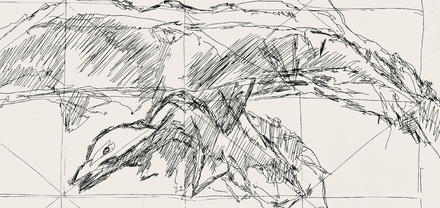 Jacques Villon, Composition (Ginestet/Pouillon 42-64), Hsiode, Les Travaux Et Les Jours, Etching