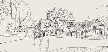 Jacques Villon, Composition (Ginestet/Pouillon 42-64), Hsiode, Les Travaux Et Les Jours, Etching