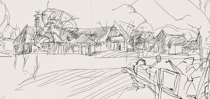 Jacques Villon, Composition (Ginestet/Pouillon 42-64), Hsiode, Les Travaux Et Les Jours, Etching