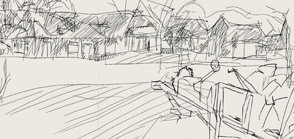 Jacques Villon, Composition (Ginestet/Pouillon 42-64), Hsiode, Les Travaux Et Les Jours, Etching