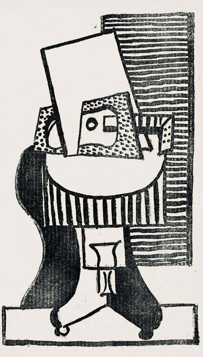 Pablo Picasso, Composition (Horodisch: No. D5; Orozco No. 17), Feu De Joie, Woodcut