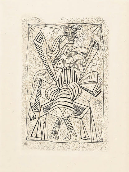 Pablo Picasso, Composition (Cramer 30; Horodisch D14; Bloch 307; Matarasso 28), Lithograph