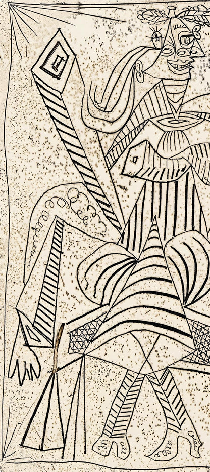 Pablo Picasso, Composition (Cramer 30; Horodisch D14; Bloch 307; Matarasso 28), Lithograph