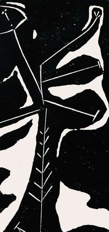 Pablo Picasso, Composition (Cramer 36; Bloch 360; Horodisch A6), Non Vouloir, Zincograph