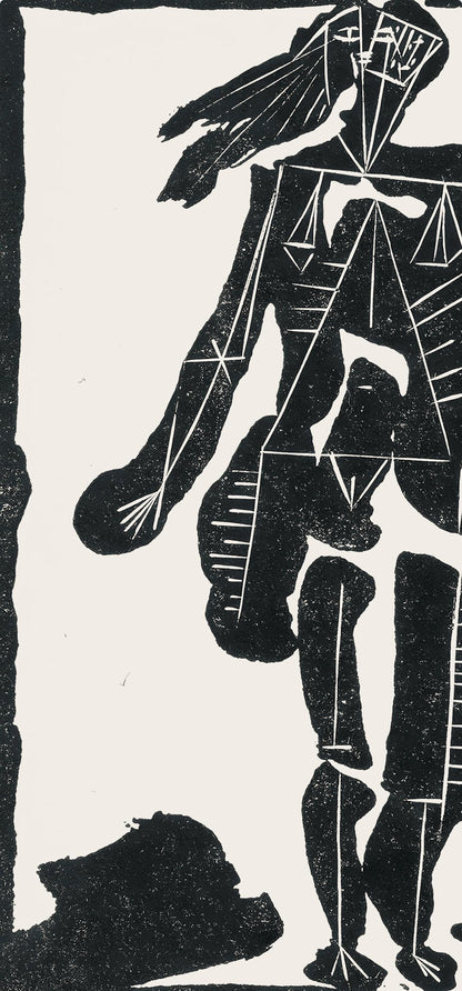 Pablo Picasso, Composition (Cramer 36; Bloch 360; Horodisch A6), Non Vouloir, Zincograph