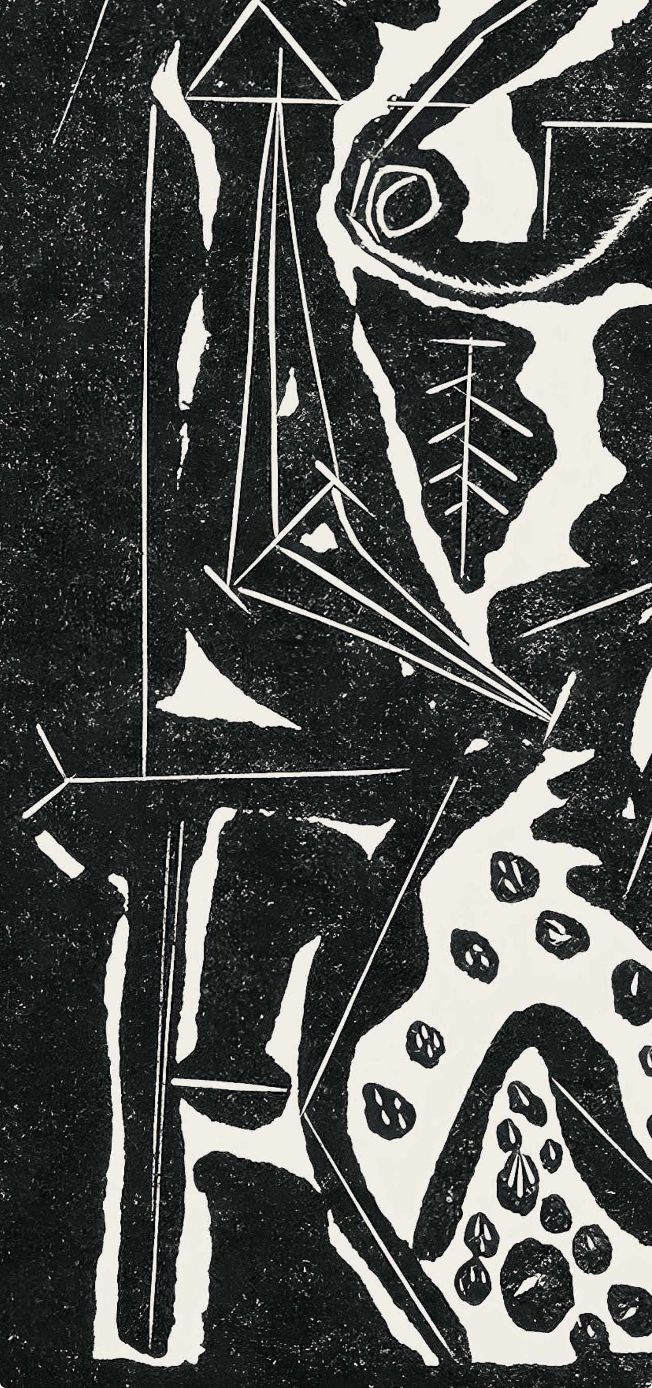 Pablo Picasso, Composition (Cramer 36; Bloch 360; Horodisch A6), Non Vouloir, Zincograph