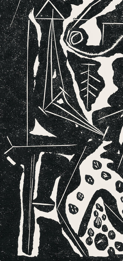 Pablo Picasso, Composition (Cramer 36; Bloch 360; Horodisch A6), Non Vouloir, Zincograph