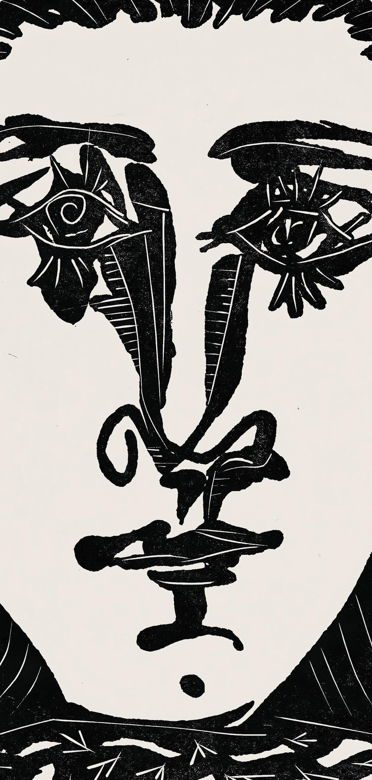 Pablo Picasso, Composition (Cramer 36; Bloch 360; Horodisch A6), Non Vouloir, Zincograph