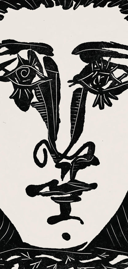 Pablo Picasso, Composition (Cramer 36; Bloch 360; Horodisch A6), Non Vouloir, Zincograph