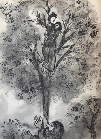 Marc Chagall, Composition, Contes De Boccace, Verve: Revue Artistique Et Littraire, Lithograph