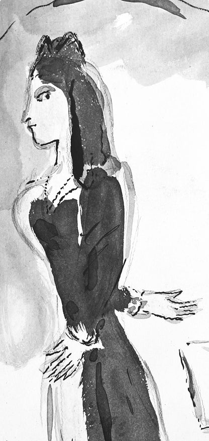 Marc Chagall, Composition, Contes De Boccace, Verve: Revue Artistique Et Littraire, Lithograph