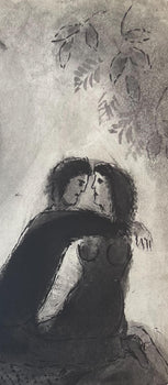 Marc Chagall, Composition, Contes De Boccace, Verve: Revue Artistique Et Littraire, Lithograph