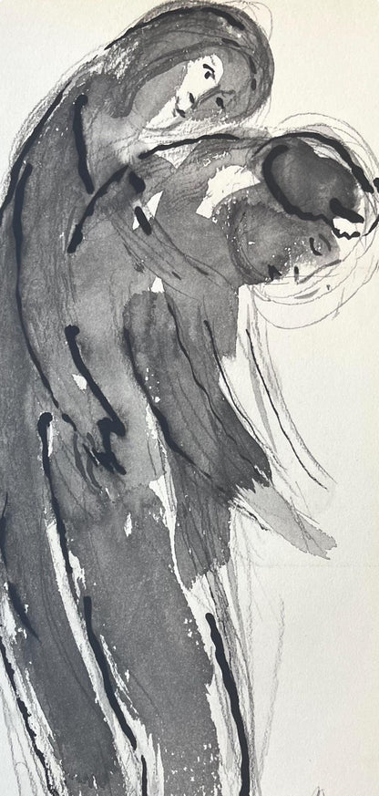 Marc Chagall, Composition, Contes De Boccace, Verve: Revue Artistique Et Littraire, Lithograph