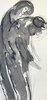 Marc Chagall, Composition, Contes De Boccace, Verve: Revue Artistique Et Littraire, Lithograph