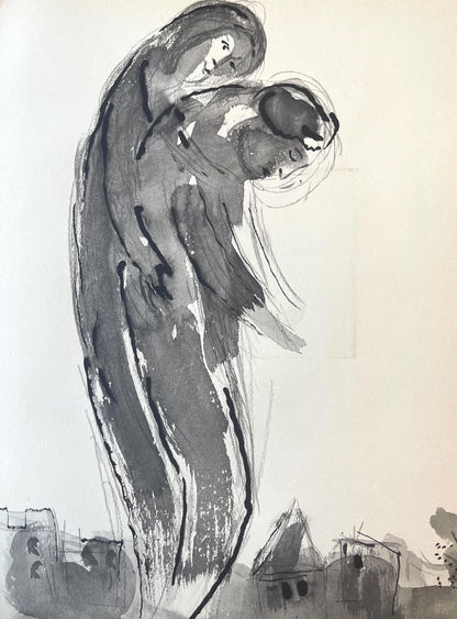 Marc Chagall, Composition, Contes De Boccace, Verve: Revue Artistique Et Littraire, Lithograph