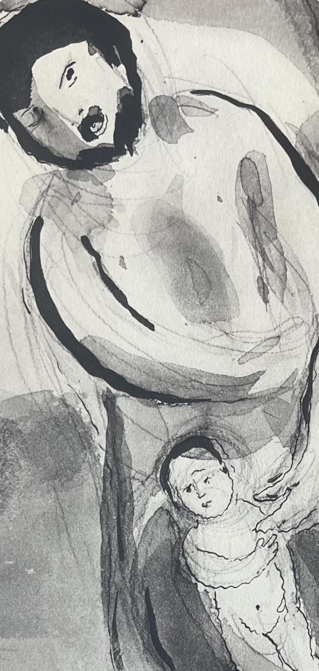 Marc Chagall, Composition, Contes De Boccace, Verve: Revue Artistique Et Littraire, Lithograph