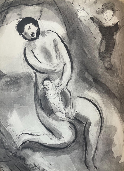 Marc Chagall, Composition, Contes De Boccace, Verve: Revue Artistique Et Littraire, Lithograph