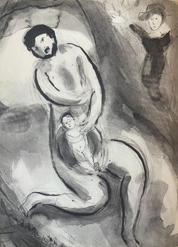 Marc Chagall, Composition, Contes De Boccace, Verve: Revue Artistique Et Littraire, Lithograph