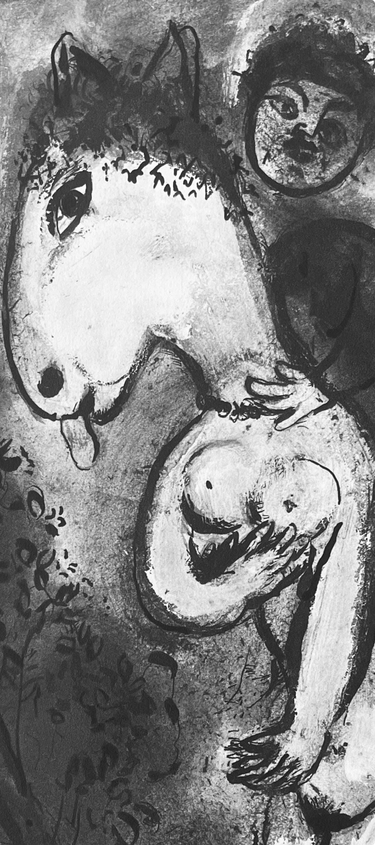 Marc Chagall, Composition, Contes De Boccace, Verve: Revue Artistique Et Littraire, Lithograph