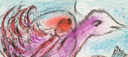 Marc Chagall, Composition (Cramer 50; Mourlot 356), Derrire Le Miroir, Lithograph