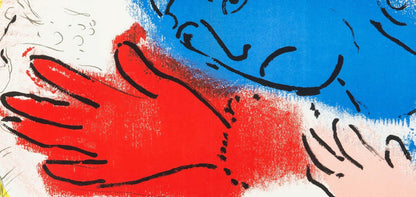 Marc Chagall, Composition (Cramer 26; Mourlot 153), Derrire Le Miroir, Lithograph