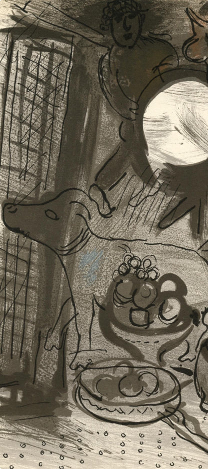 Marc Chagall, Composition (Mourlot 192-207; Cramer 34), Lithograph