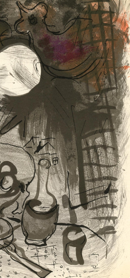 Marc Chagall, Composition (Mourlot 192-207; Cramer 34), Lithograph