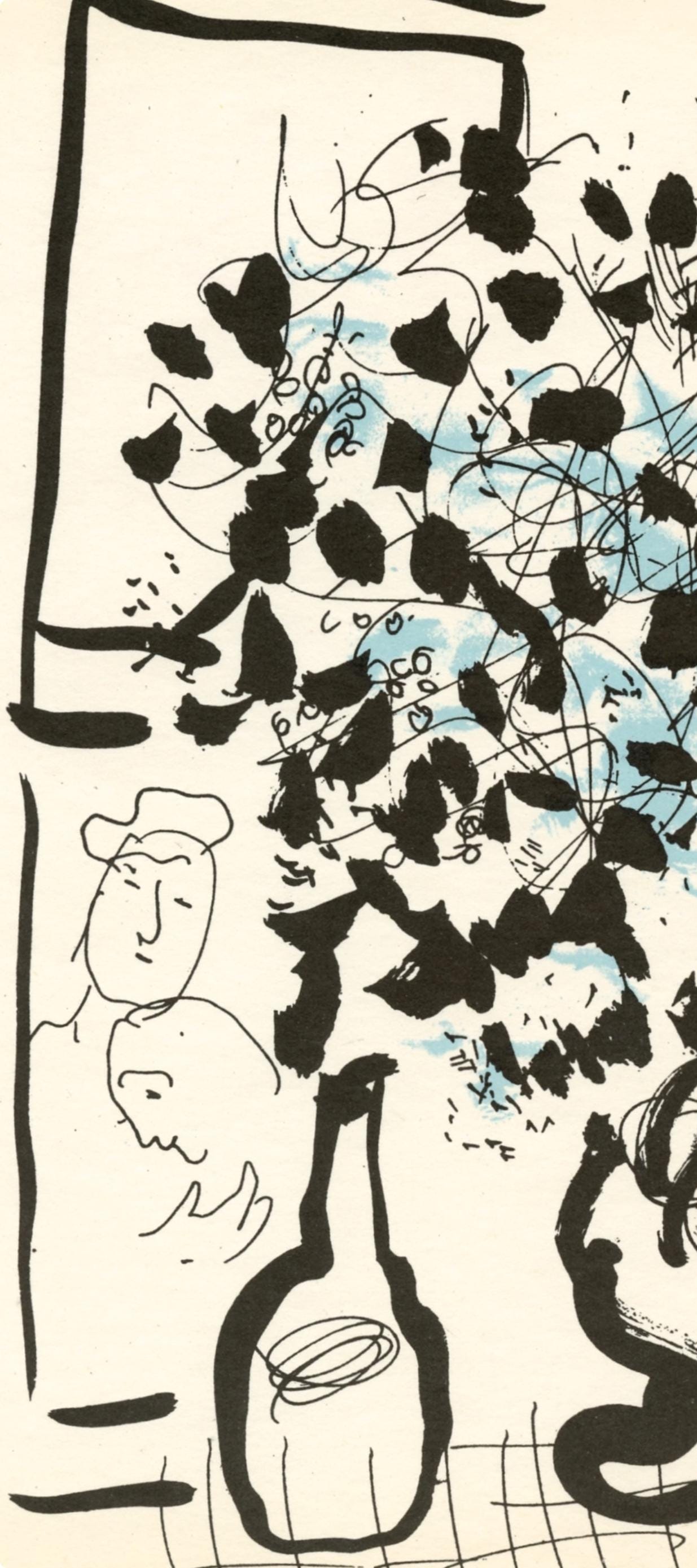 Marc Chagall, Composition (Mourlot 192-207; Cramer 34), Lithograph