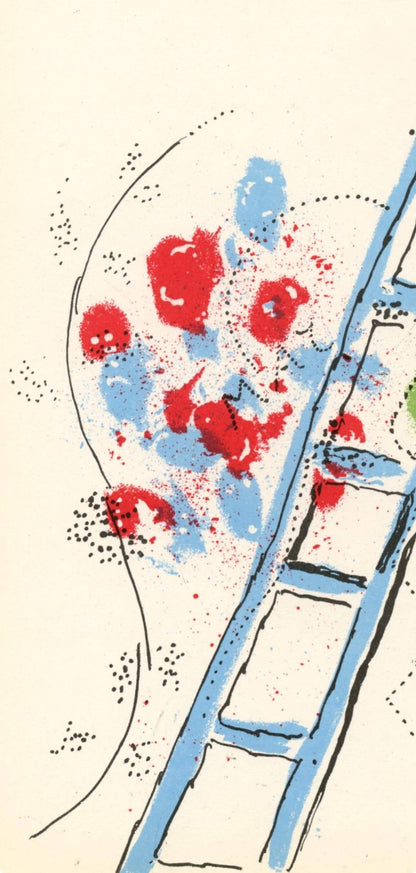 Marc Chagall, Composition (Mourlot 192-207; Cramer 34), Lithograph