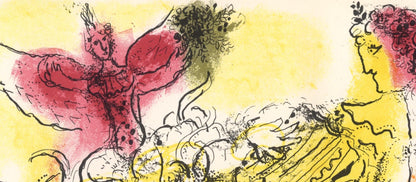 Marc Chagall, Composition (Mourlot 192-207; Cramer 34), Lithograph